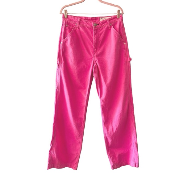 Rag and Bone Sid Carpenter Pants Bright Pink size 27 - Picture 9 of 12